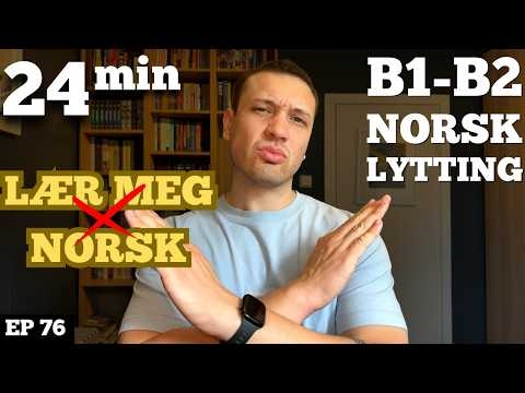 Slik bruker du ChatGPT til å lære norsk | Norwegian Listening Practice B1-B2 Ep. 76